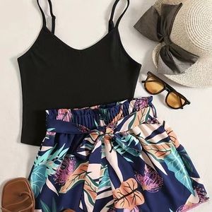 Tank and Shorts outfit